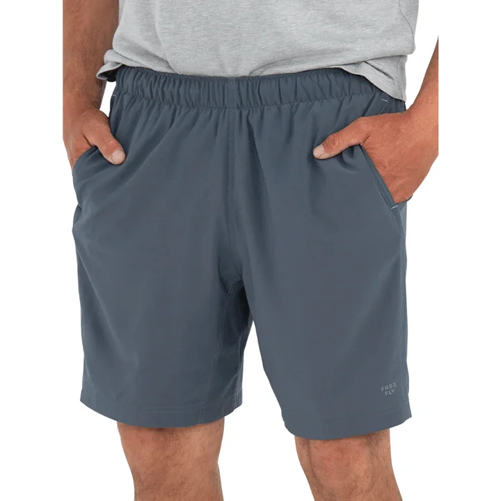 Fashionable Prints Free Fly Breeze Short 6" Mens