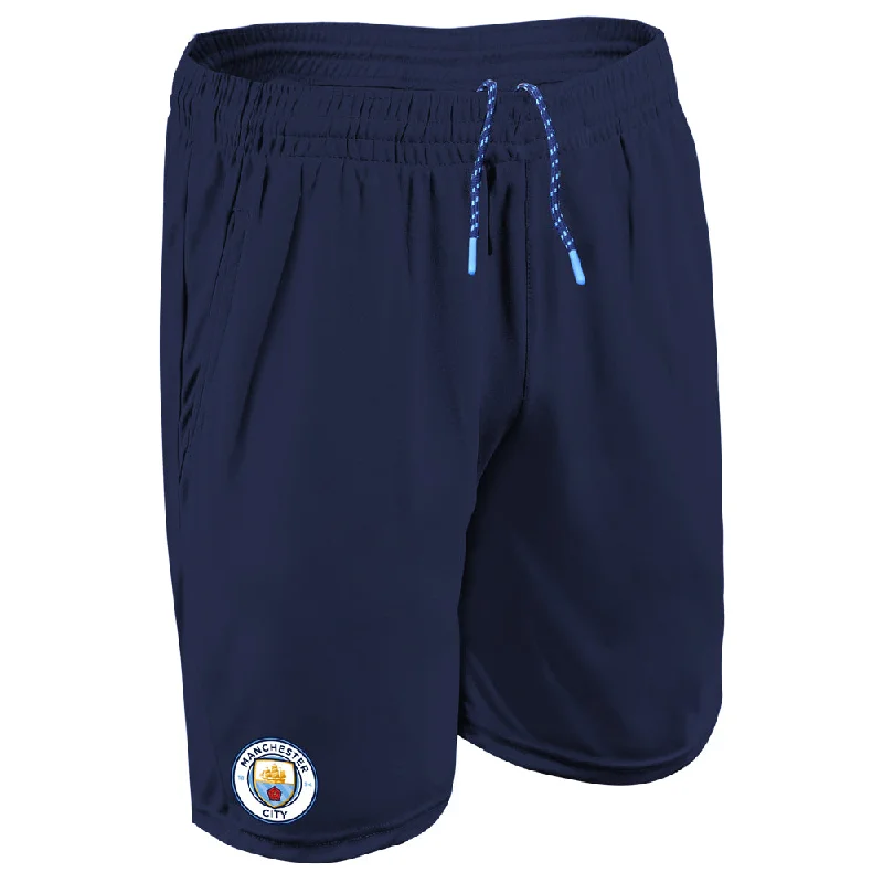 Sports Cool Manchester City F.C. Adult Logo Men's Shorts