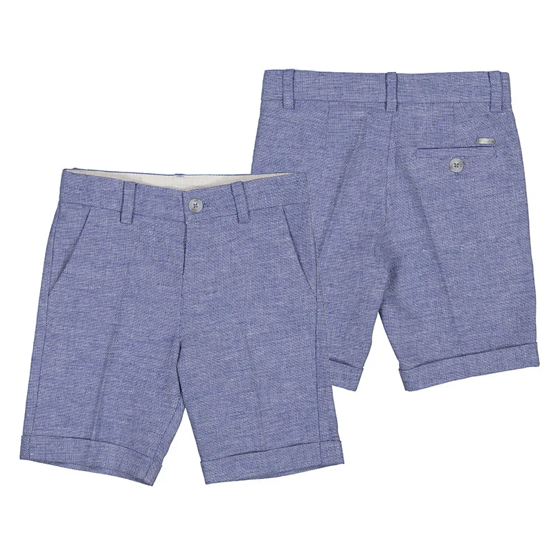 Comfortable Series Mayoral Mini Linen Bermuda Shorts _ 3267