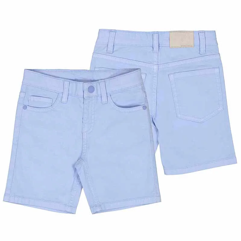 High-quality Styles Mayoral Mini Powder Blue 5 Pocket Twill Shorts_ 204-64