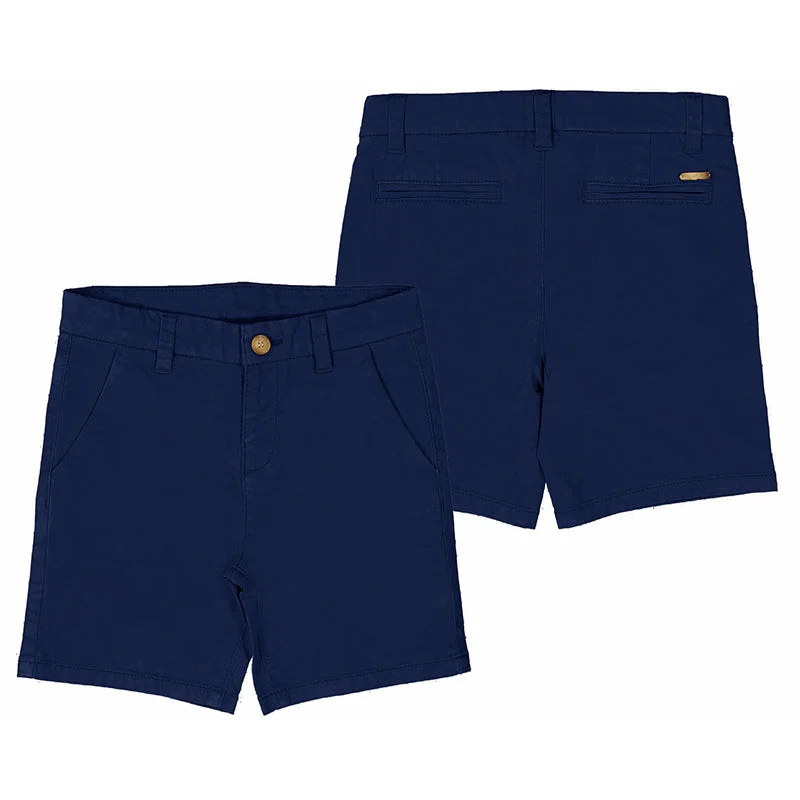 Personalized Wear Mayoral Mini Navy Twill Chino Shorts_ 202-61