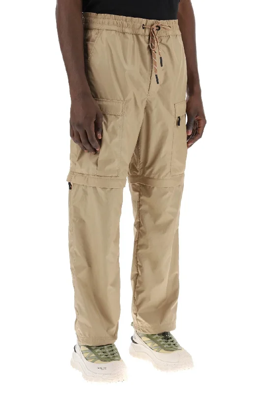 British Style Moncler Grenoble Convertible Ripstop Pants In Italian