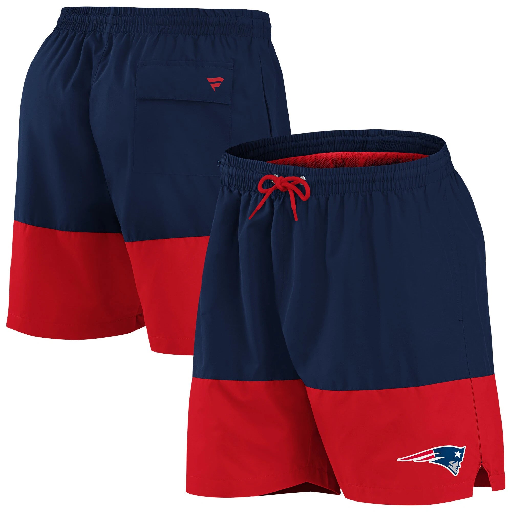 Elegant Fit New England Patriots Woven Swim Short