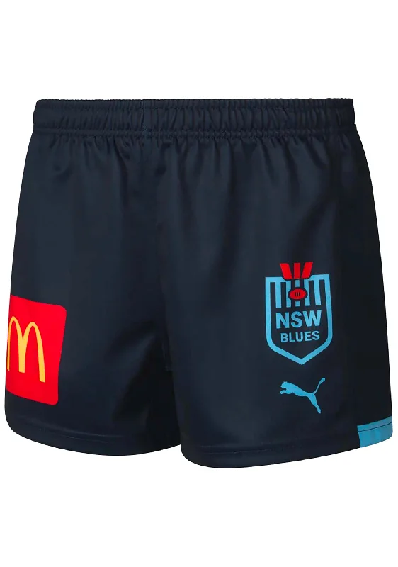 Relaxed Jackets Puma Men's 2024 NSW Blues State of Origin Replica Shorts <br> 776165 01
