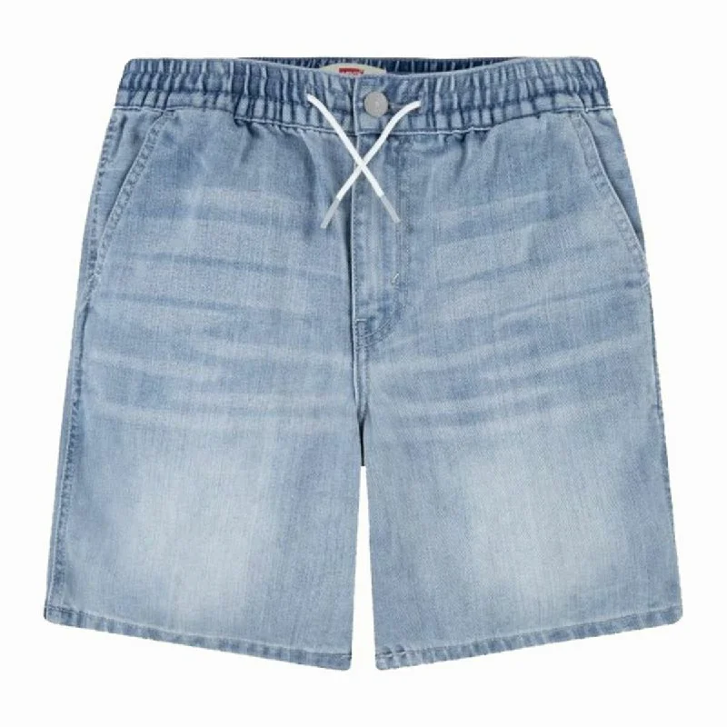 High-end Fashion Shorts Relaxed Pull On  Levi's Make Me  Steel Blue Men