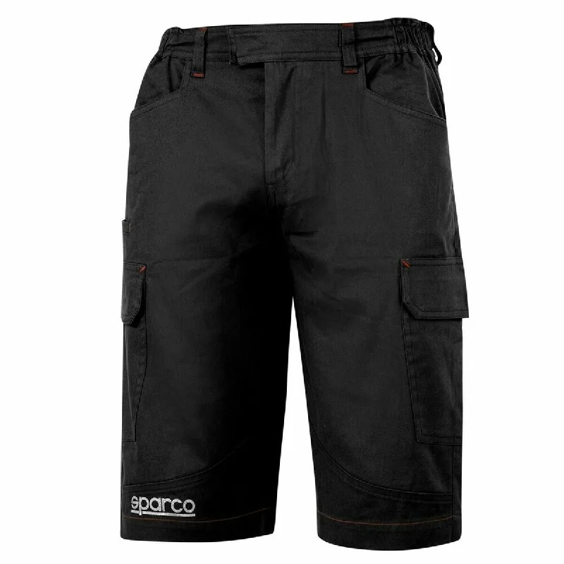 Minimal Style Shorts Sparco S02410NR3L Black Elastic