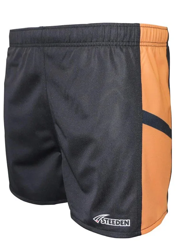 Cozy Essentials Wear Steeden Mens Rugby League Shorts <br> 228810-B/O