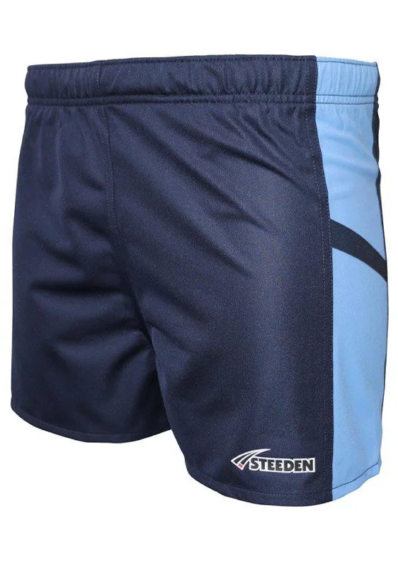 Casual Chic Looks Steeden Mens Rugby League Shorts <br> 228810-DB/LB