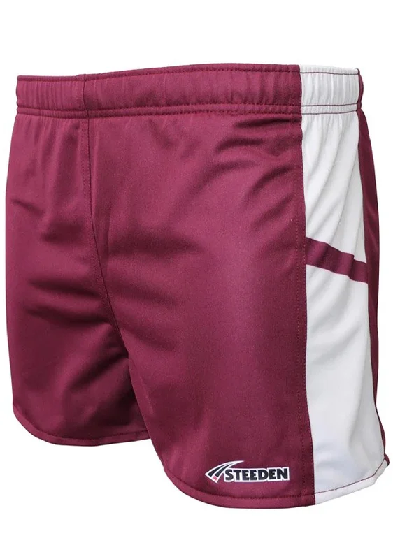 Comfortable Fitwear Steeden Mens Rugby League Shorts <br> 228810-M/W