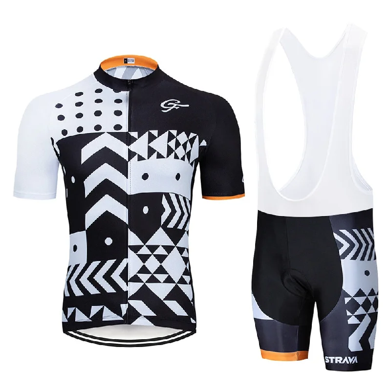 Lazy Home STRAVA 2019 GF team men's summer breathable short sleeve cycling jersey kit ropa ciclismo bicycle bike clothing bib shorts set Lazy Home STRAVA 2019 GF team men's summer breathable short sleeve cycling jersey kit ropa ciclismo bicycle bike clothing bib shorts set