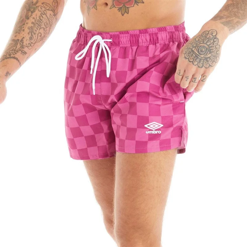Ultra-lightweight Umbro Mens Core Swim Shorts Deep Surf