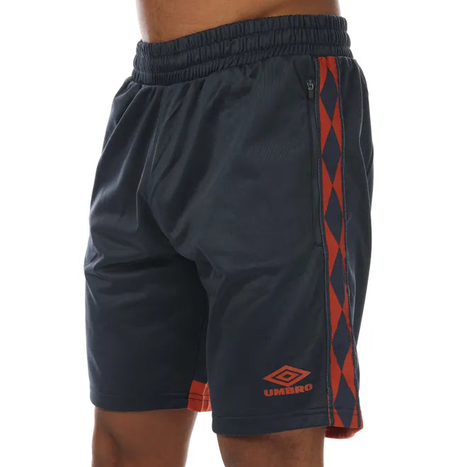 Elegant Casuals Umbro Mens Diamond Taped Tricot Shorts